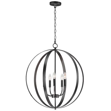 Maxim Lighting Provident 5-Light Chandelier 10032BK